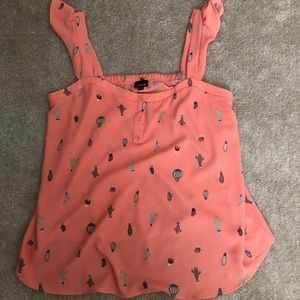 Torrid cactus flowy tank